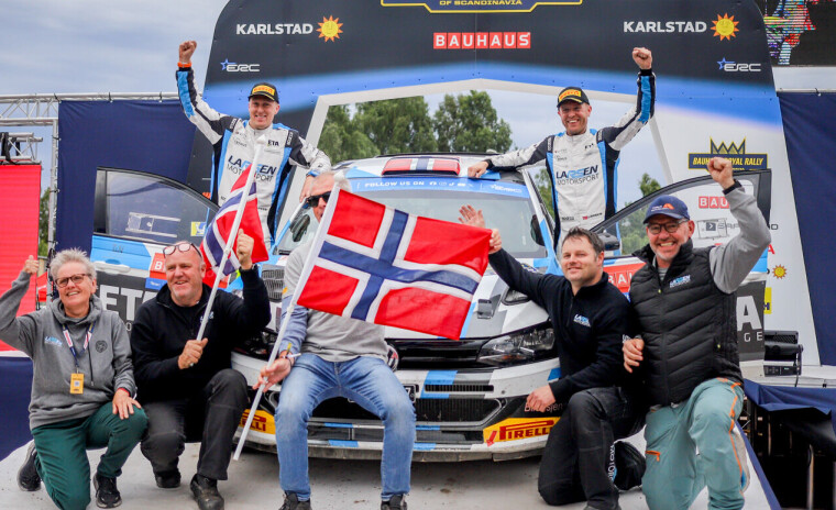 Her feires den største bragden i rallykarrieren