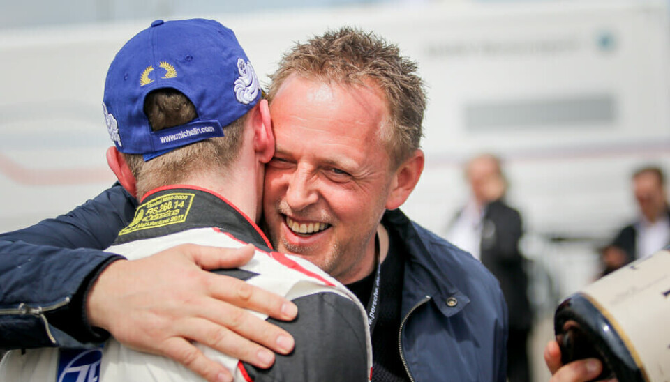 Far og sønn Olsen ved en tidligere anledning.