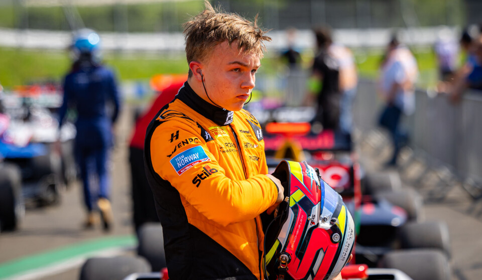 Martinius Stenshorne starter lørdagens sprintpole fr