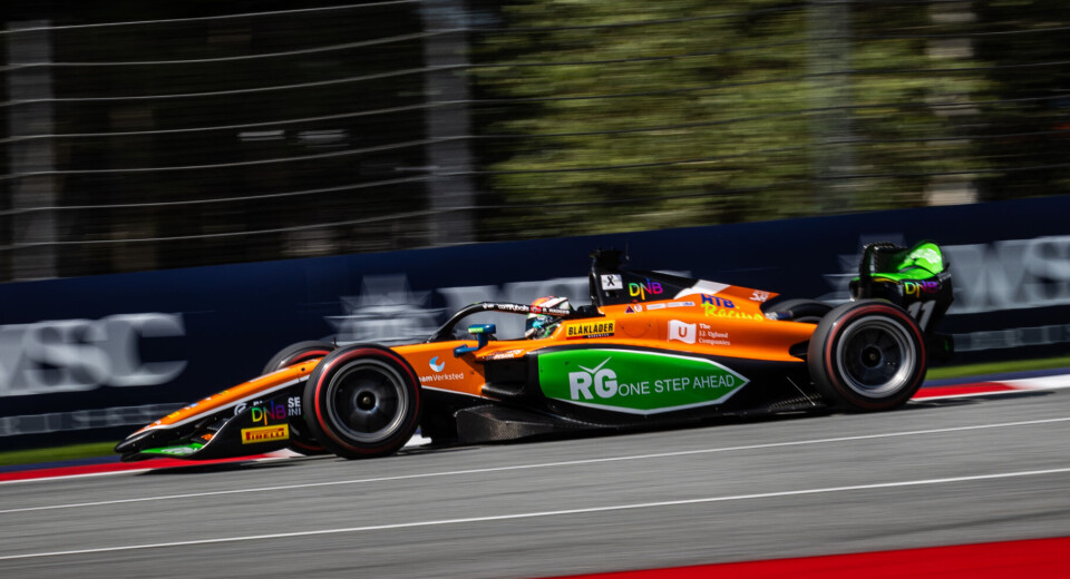 Ingen av Formel 2-konkurretene kjørte raskere rundt Red Bull Ring enn det Dennis Hauger gjorde fredag ettermiddag.