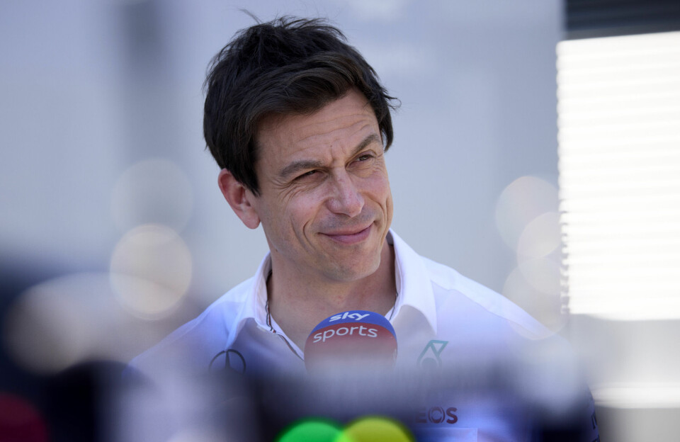 Toto Wolff er en av mange i Mercedes med grunn til å smile etter to seiere på rad.