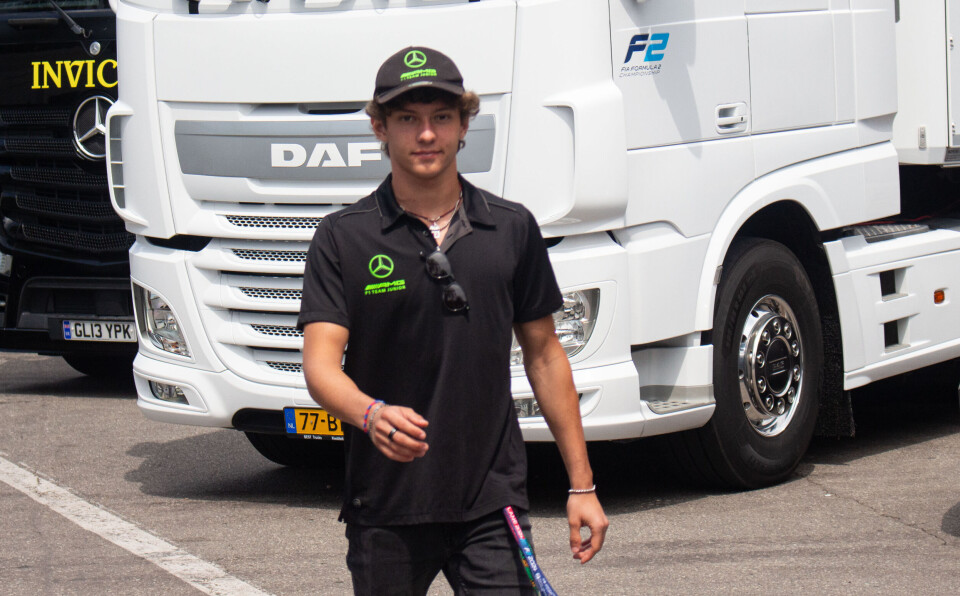 Andrea Kimi Antonelli går senere i høst ut fra Formel 2-paddocken for siste gang.