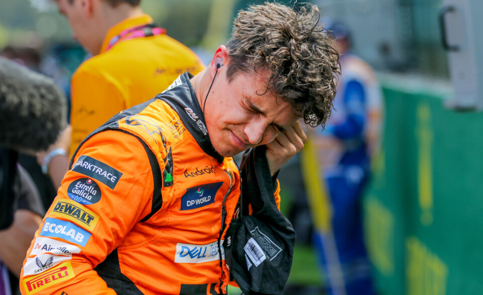 Lando Norris er skuffet over å ha rotet bort poeng de siste løpeme.