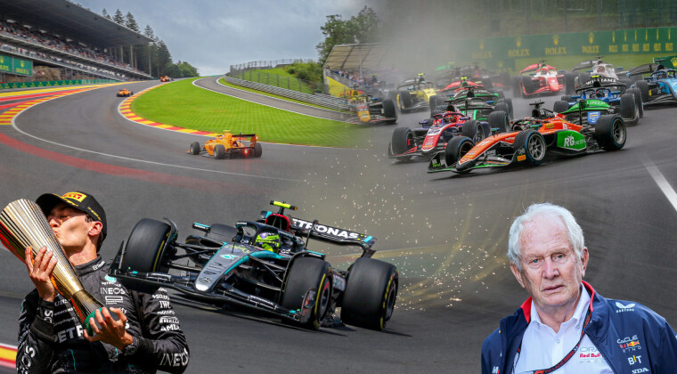 50 høydepunkter fra Belgia GP