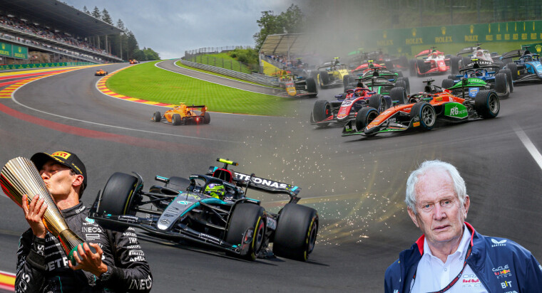 50 høydepunkter fra Belgia Grand Prix