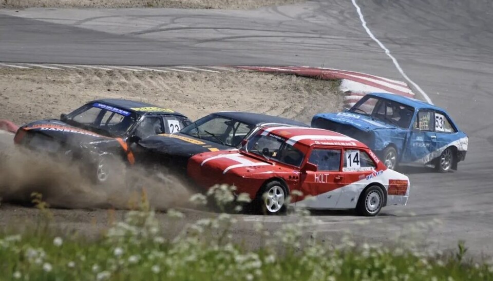 Snart er det klart for mer bilcross på Grenland Motorsenter, her fra Talentracet i fjor.