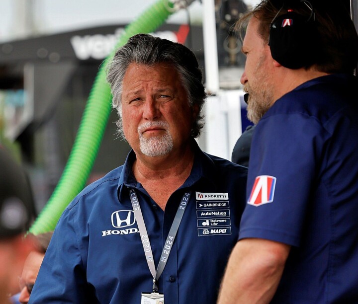 Michael Andrettis vei til Formel 1 viser seg å være lengre enn forventet.