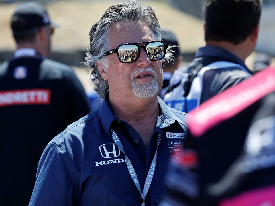 Michael Andretti har jobbet hardt for å komme inn på Formel 1-griden.