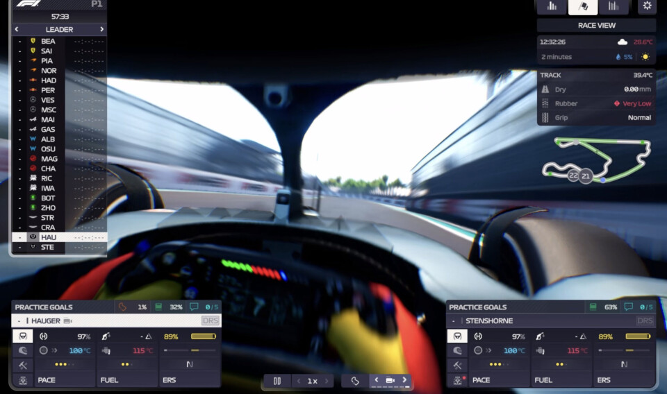 Har du latt deg frustrere over at ingen nordmenn kjører Formel 1 kan du selv gjøre noe med saken i den virtuelle verden.