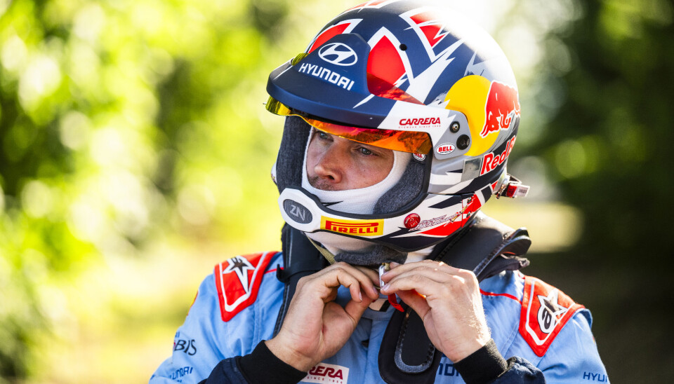 Andreas Mikkelsen hadde håpet på en ny mulighet til å vise seg frem i et grusløp.