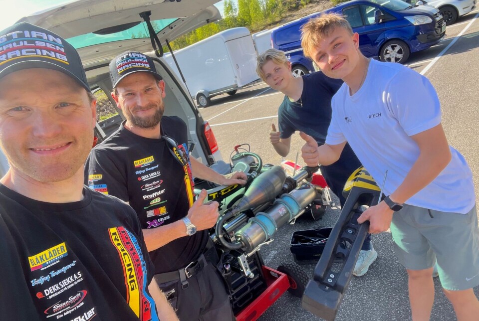 To av de som har satt pris på Paulsens comeback er Formel 3-fører Martinius Stenshorne og GInetta-fører Marcus Sæter. De har kjørt mye sammen gjennom sommeren, og da Paulsen trengte mekanikere under et løp på Kongesbeg var det Stenshorne og Sæter som stilte opp.