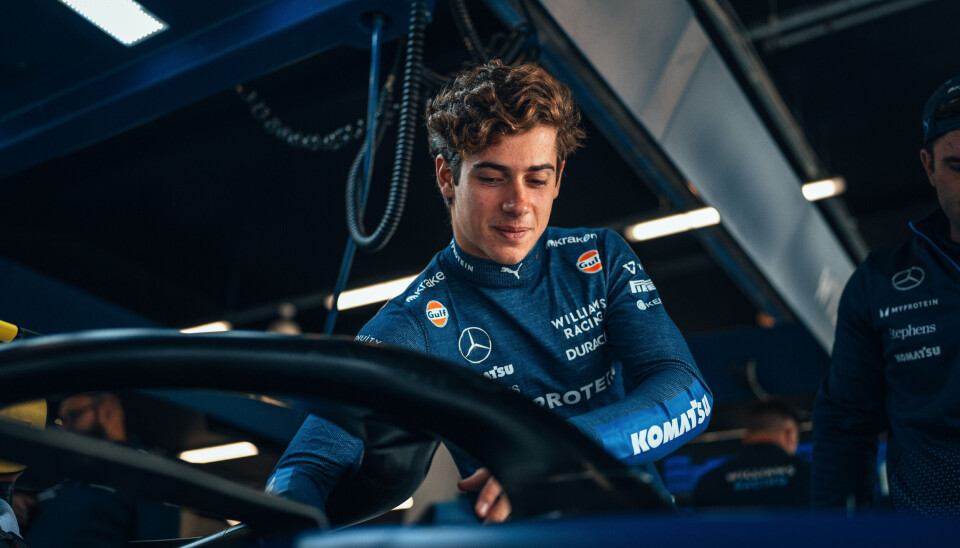 Franco Colapinto hopper fra og med denne helgen inn på Formel 1-griden.