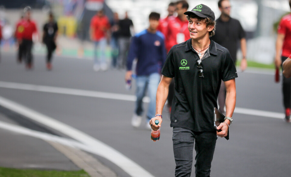 Andrea Kimi Antonelli blir Mercedes-fører i Formel 1 neste år.