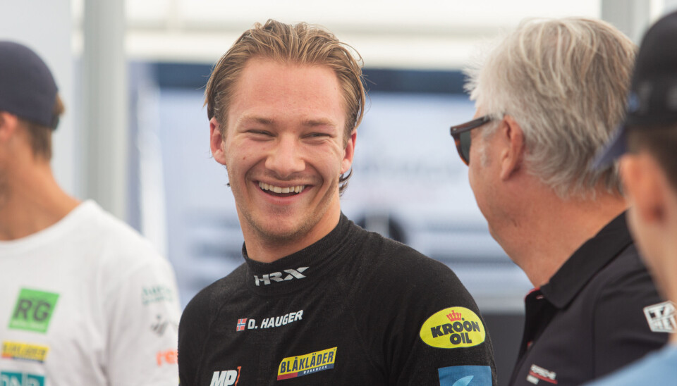 Dennis Hauger, her fra årets Porschefestival hvor han deltok og vant i Porsche Carrera Cup Skandinavia.