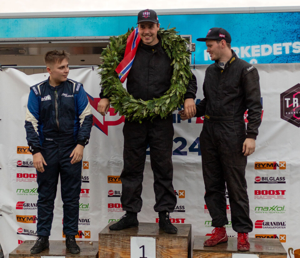 Odin Klever (bronse), Marius Bekkevold (gull) og Daniel Albertsen Lian (bronse) er årets NM-medaljører i Pro 2-klassen.