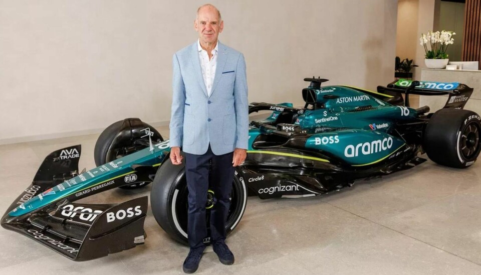Fra og med neste sesong er det Aston Martin som betaler Adrian Neweys betydelige lønn.