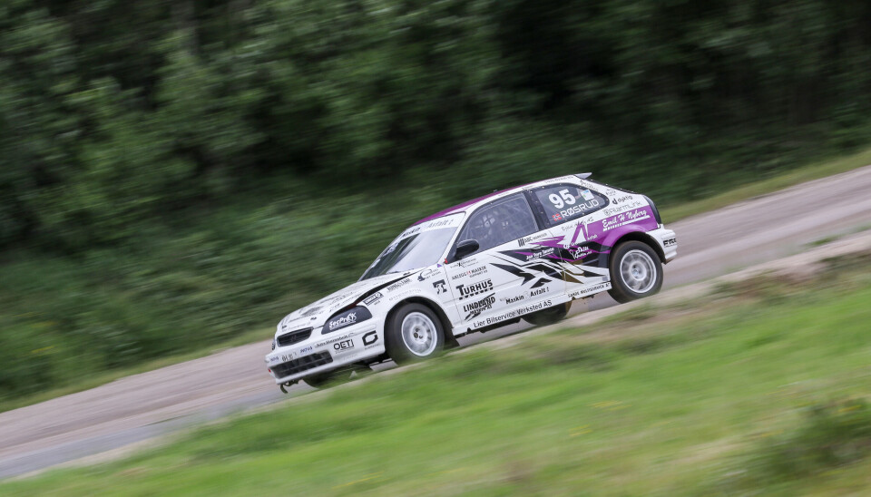 Markus Røsrud, her fra NM-runden på Finnskogbanen tidligere i år.