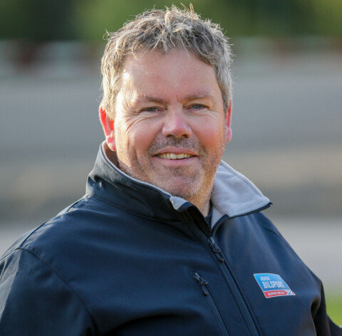 Thomas Strand, leder for rallycrosseksjonen og race director i Rallycross-NM.