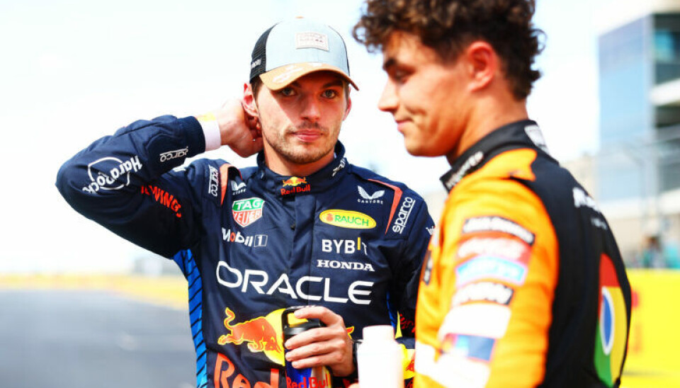 Max Verstappen og Lando Norris havnet i begivenhetenes sentrum under USA Grand Prix.