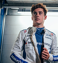 Franco Colapinto aktuell for Red Bull