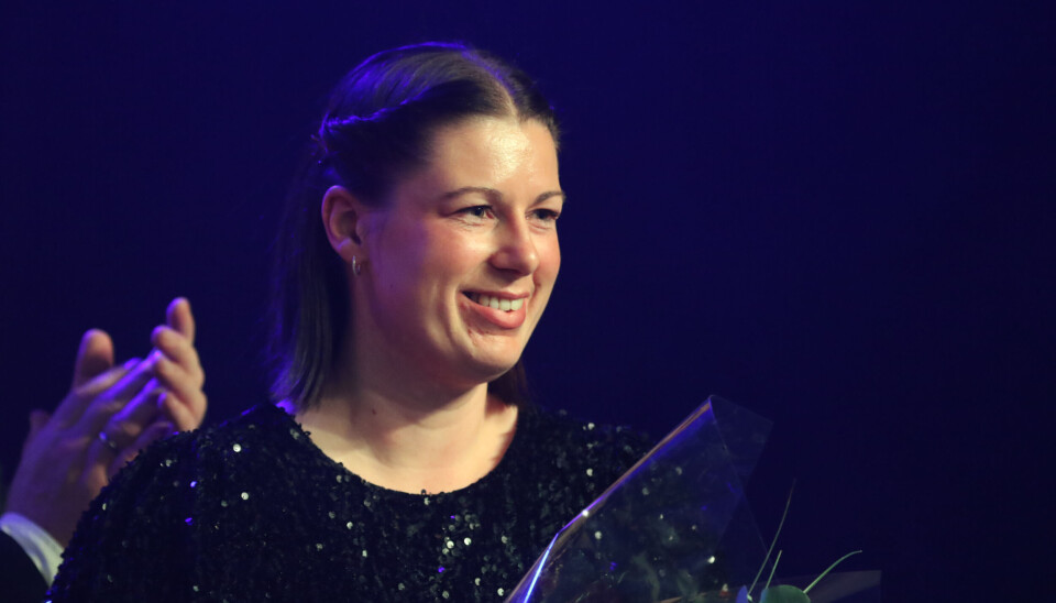 Lina Haga fra NKM Modum og Sigdal stakk av med ildsjelprisen årets drivaksel.