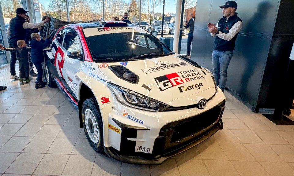 Tung Toyota-støtte når Eyvind kommer inn i splitter ny Rally2-bil