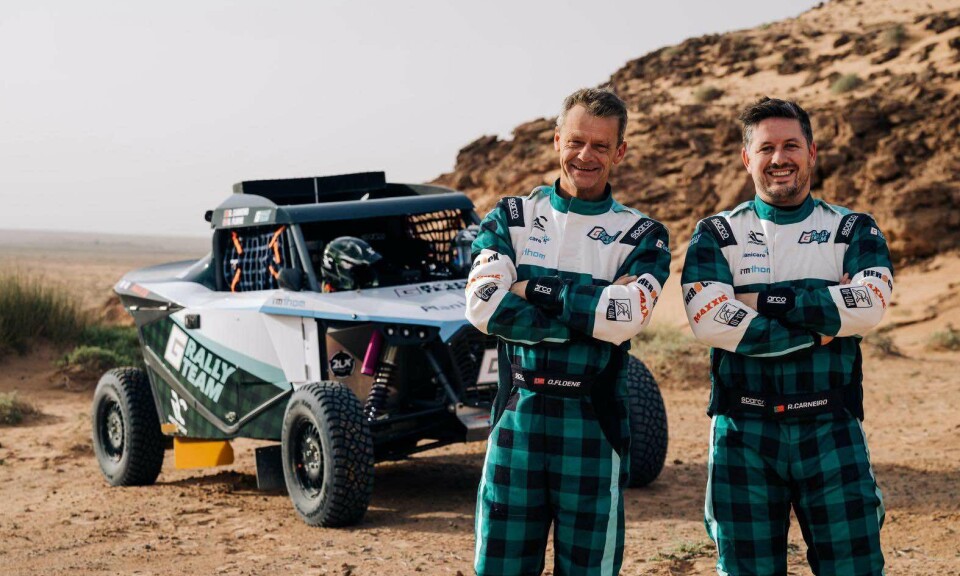 Ola Fløene sikter mot et nytt Dakar Rally, denne gangen sammen med Rui Carneiro.