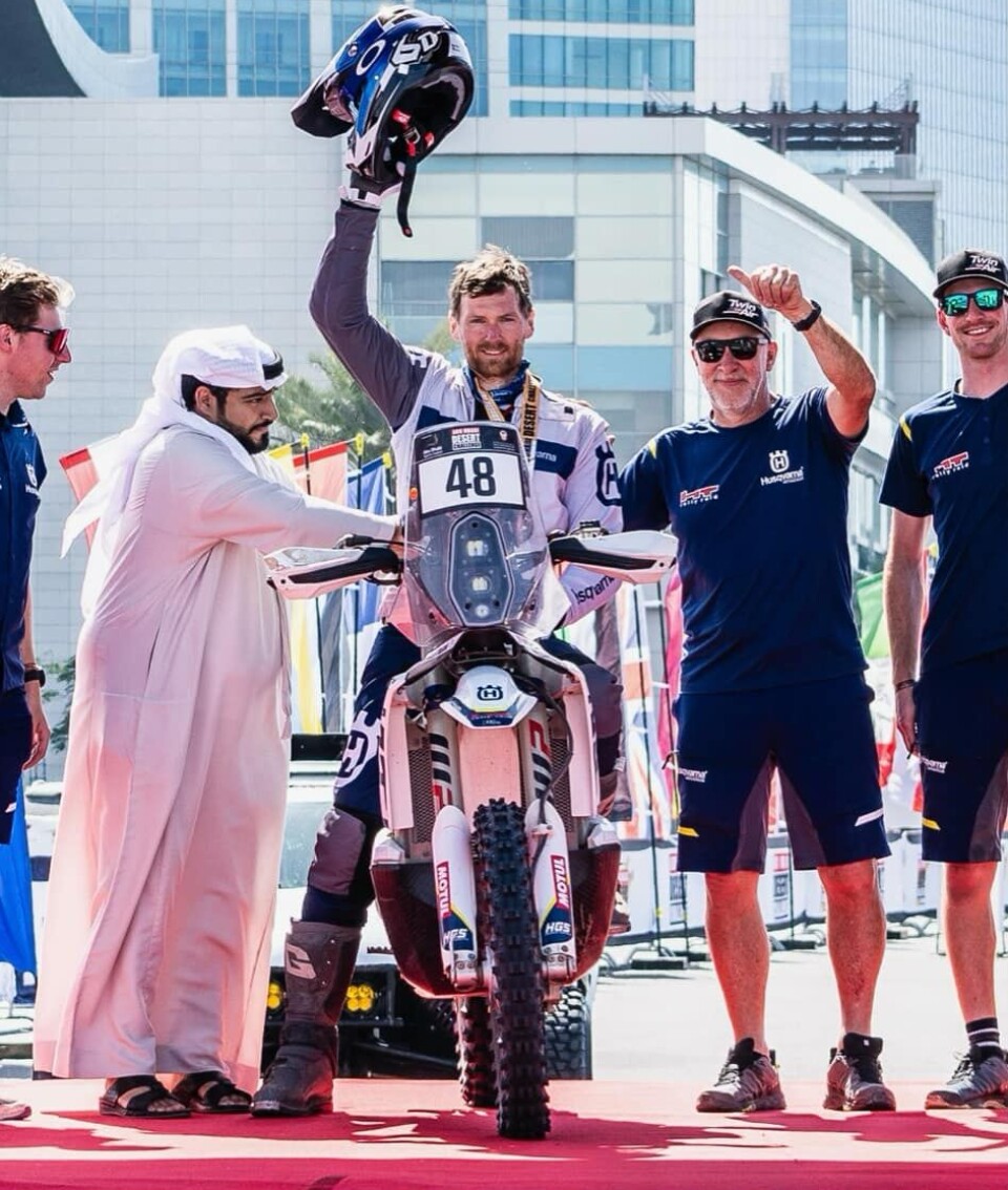 Axel Mustad, her fra Abu Dhabi Desert Challenge.