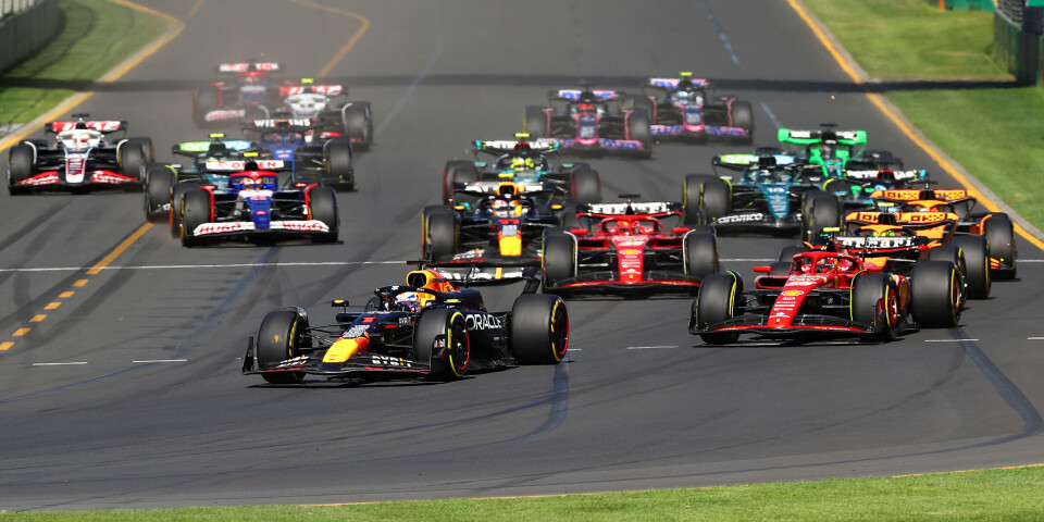 Slik så det ut i fjorårets Australia Grand Prix. I år markerer løpet sesongstarten i Formel 1.
