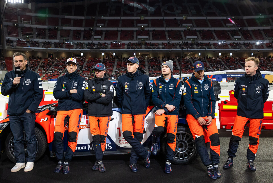 Andreas Mikkelsen og Torstein Eriksen har vært en del av Hyundai, men i 2025 starter sesongen uten den norske duoen.