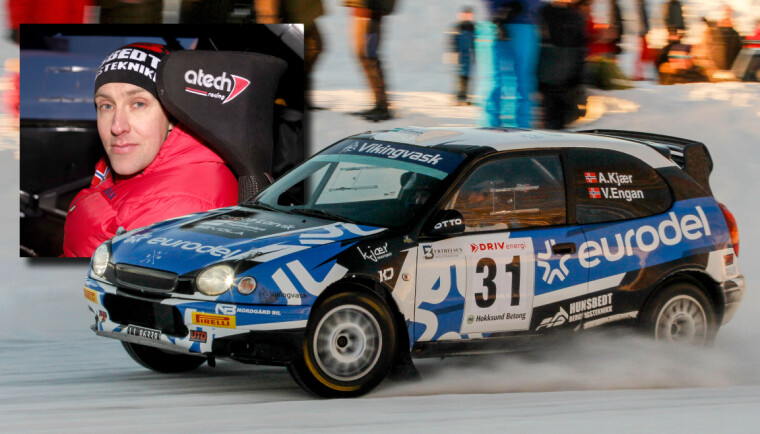 Hedret mannen som hjalp ham tilbake i rallysporet