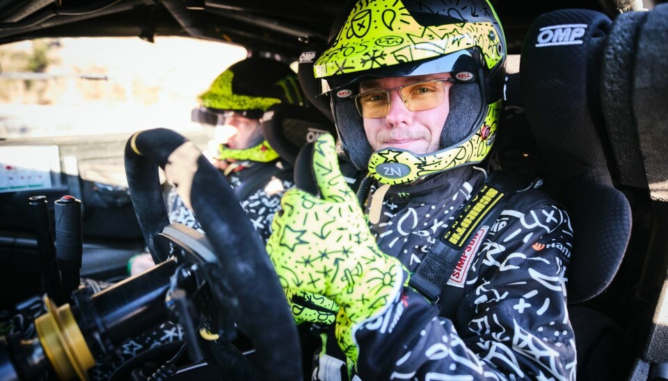 Oliver Solberg har presset på seg før helgens hjemmeløp.