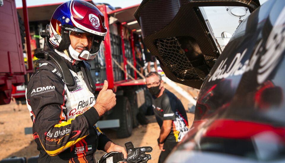 Sheikh Khalid Al Al Qassimi er tilbake i VM, og har med seg Ola Fløene som kartleser.