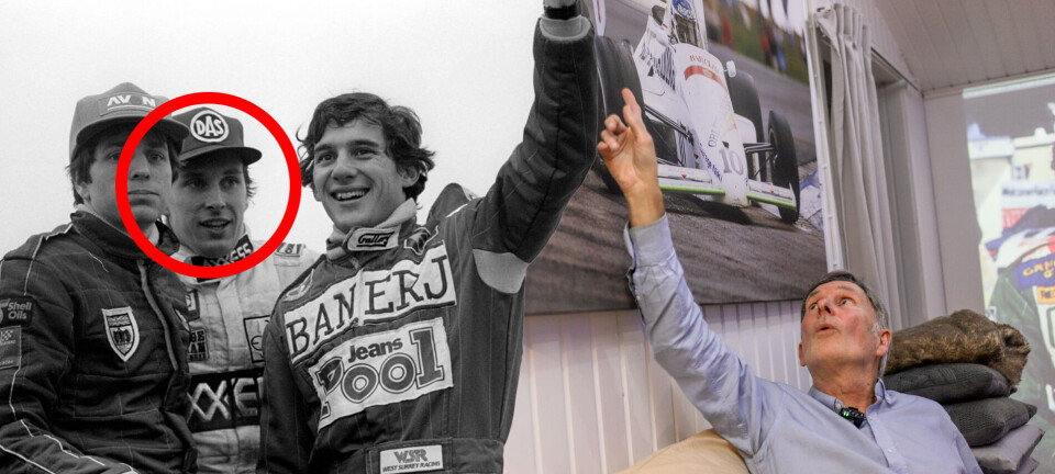 Derfor holdt Sennas gode venn sin norske identitet skjult på veien mot Formel 1