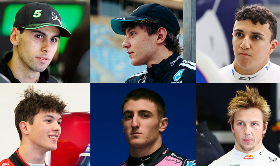 Disse seks førerne er mer eller mindre rookies i årets sesong. Gabriel Bortoleto, Andrea Kimi Antonelli og Isack Hadjar skal alle kjøre sine første Formel 1-løp i Australia. Oliver Bearman har kjørt tre løp, Jack Doohan har kjørt et løp og Liam Lawson har kjørt 11 løp.