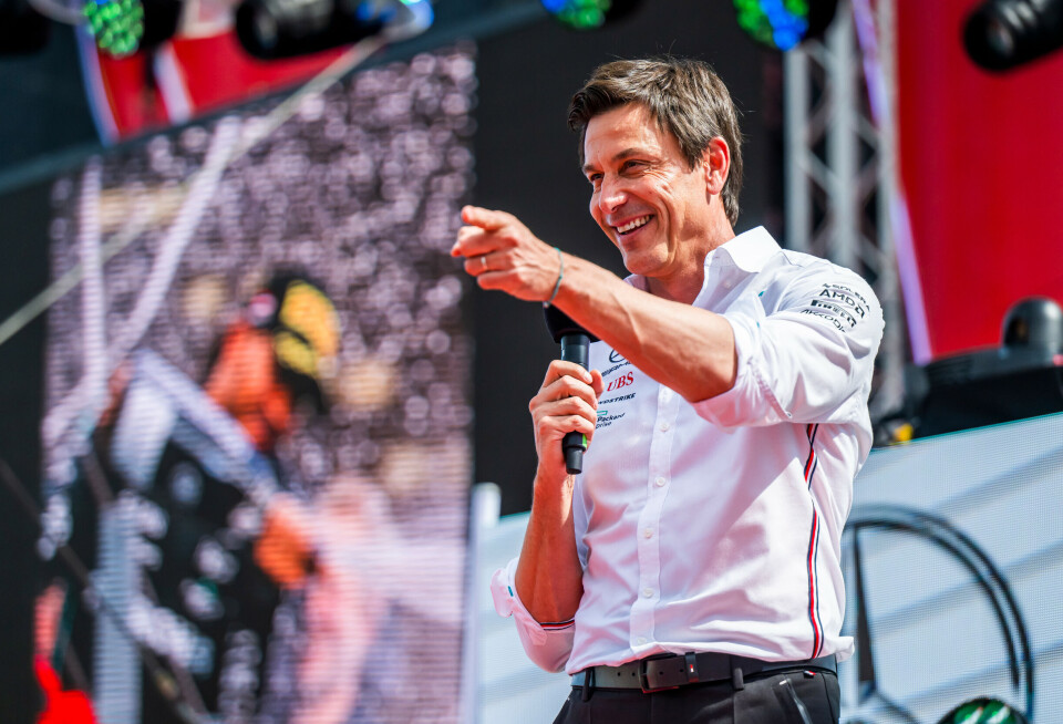 Toto Wolff flørter ikke lenger åpenlyst med Max Verstappen.