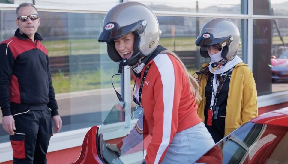 Omtrent så glad blir du etter hot laps på Fiorano-banen.