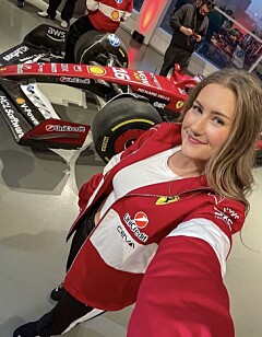 Deler Formel 1-hobbyen med nesten 100.000 følgere