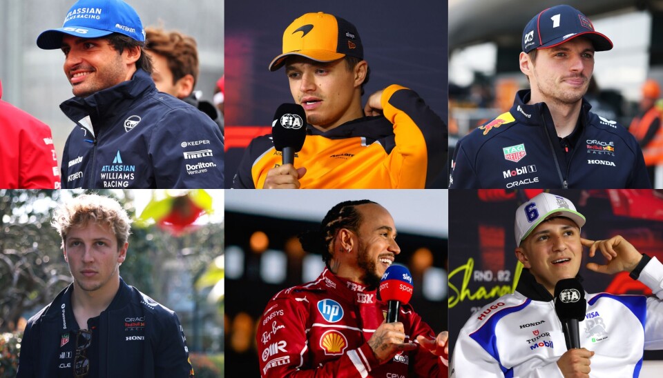 En ny Formel 1-helg er like rundt hjørnet, og førerne har som vanlig møtt pressen.