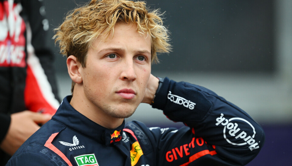 Liam Lawson henger i en syltynn tråd i Red Bull.