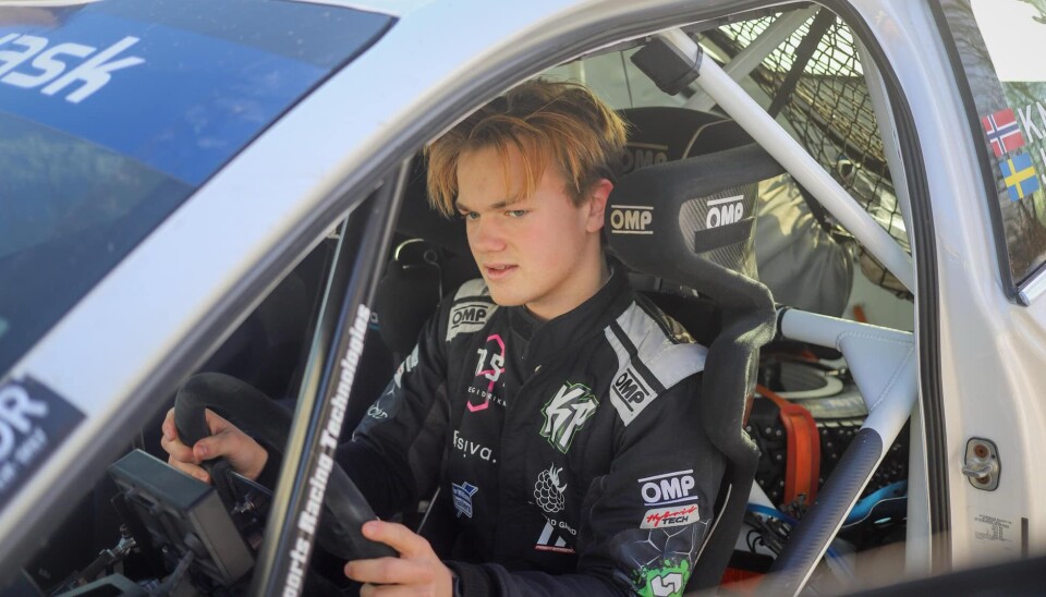 Ting har ikke gått på skinner så langt i år, men Karl Peder Nordstrand (17) lar seg på ingen måte ikke knekke av den grunn.