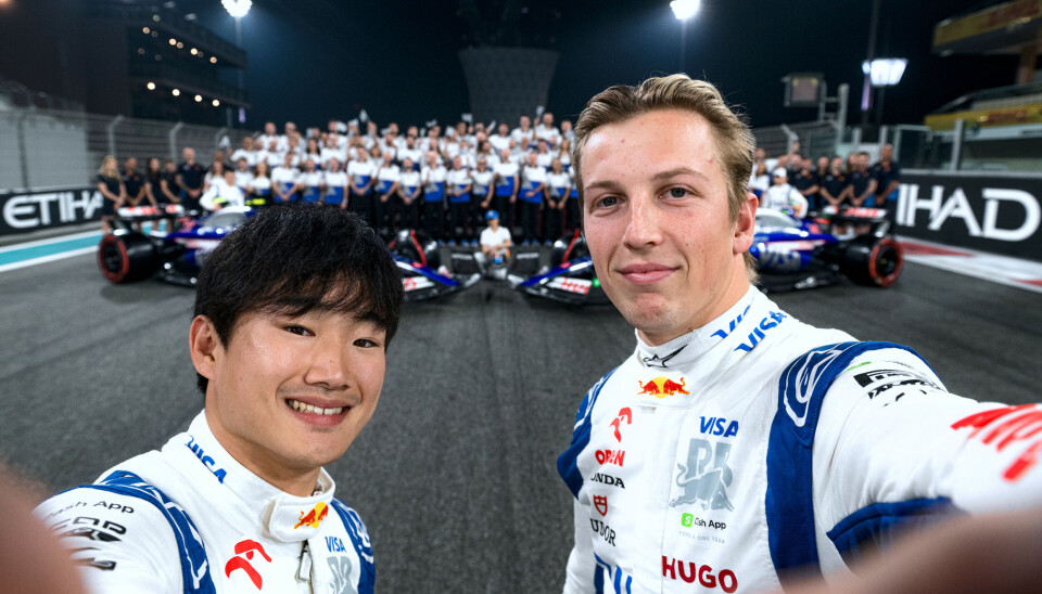 Snart er Yuki Tsunoda å se i Red Bull-tøy, mens Liam Lawson returnerer til Racing Bulls.