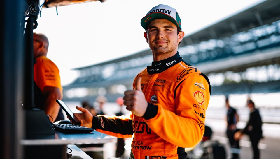 Pato O'Ward leverer varene i IndyCar.