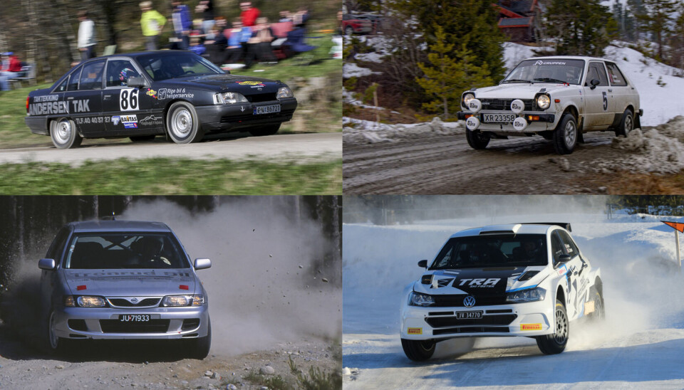 Her er 4 av 16 norskregistrerte rallybiler det har vært bevegelse på i markedet den siste måneden. Få full oversikt i saken under, og husk å sjekke ut Rallybasen for oversikten over mer enn 1600 rallybiler på norske skilt.