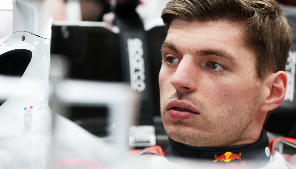 Max Verstappen var ordknapp om førerbyttet i Red Bull.