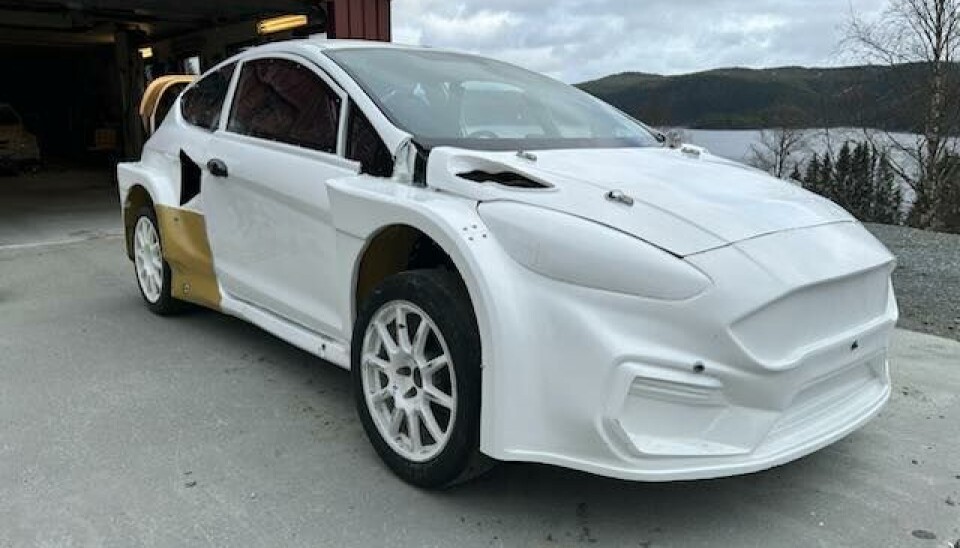 Henrik Gjervans nye bil.