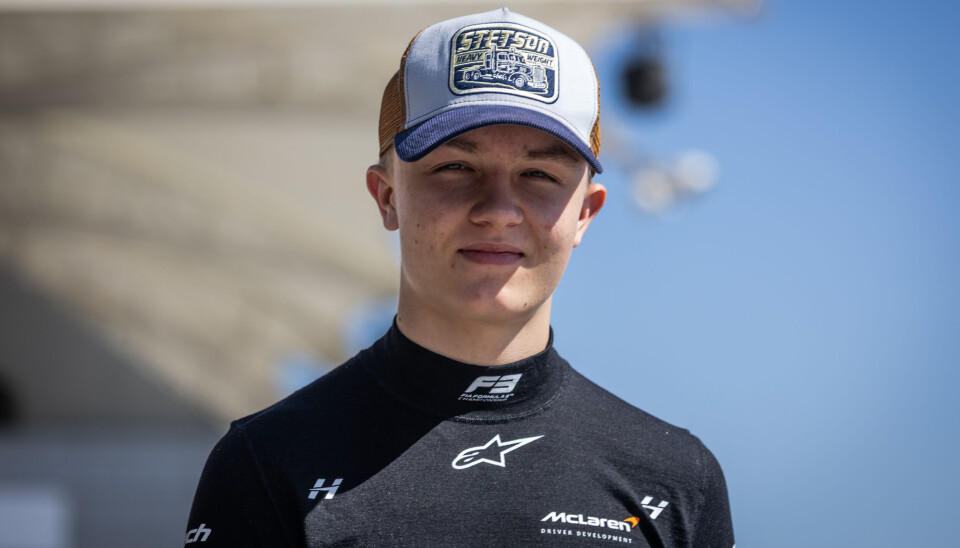 Martinius Stenshorne fortsetter sin Formel 3-sesong denne uken.