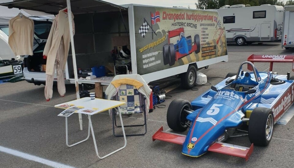 Ralt RT3 ved 'Drangedal hurtigkjøyrarlaug'