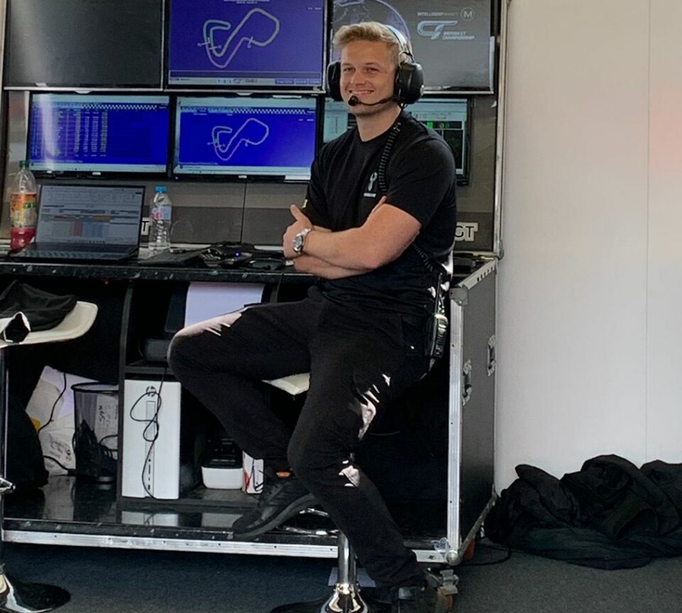 Hofstad jaktet erfaring med mindre team før han dykket inn i Formel 1.