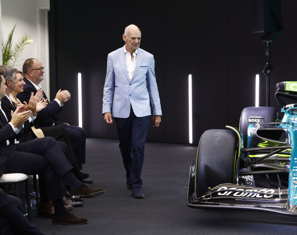 Adrian Newey er på plass hos Aston Martin, og det gir optimisme internt.